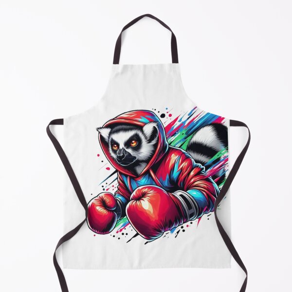 Item preview, Boxing Lemur – Funny Animal Sports Design designed and sold by Dogandesighn.