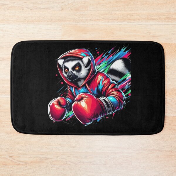 Item preview, Boxing Lemur – Funny Animal Sports Design designed and sold by Dogandesighn.