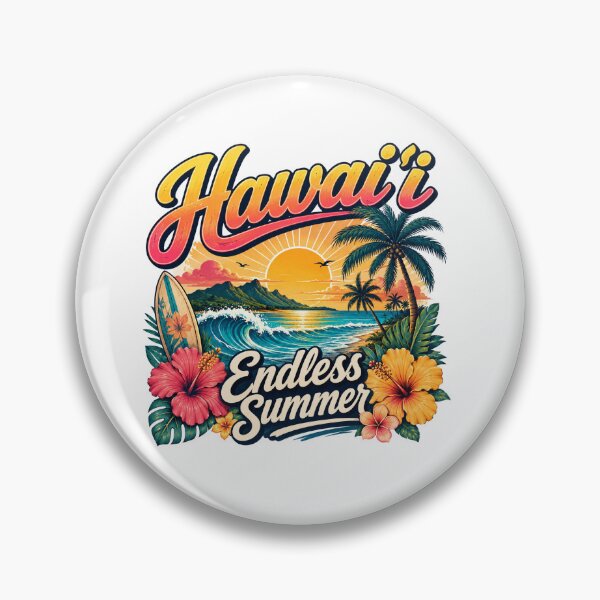 Item preview, Hawaiʻi Endless Summer designed and sold by 404 Print Found.