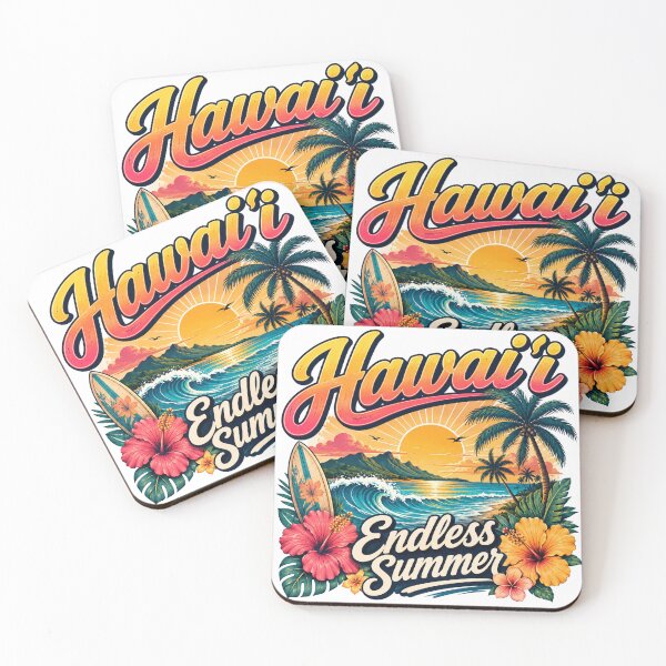 Item preview, Hawaiʻi Endless Summer designed and sold by 404 Print Found.