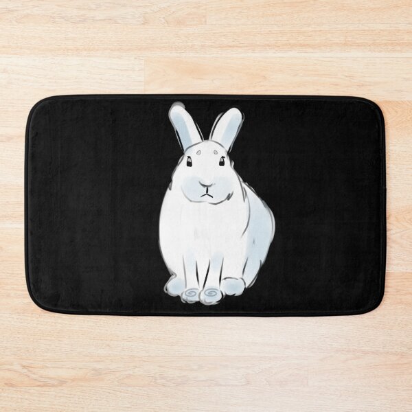 Item preview, - arctic hare - Frosted forest - black - designed and sold by echoztarrr.