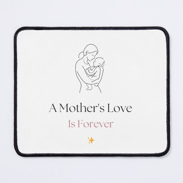 Item preview, Mother Love Is Forever – Cute Mom Quote Design designed and sold by gluxdesing.