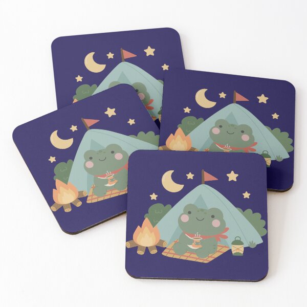 Item preview, Camping Froggy designed and sold by TiltedBearDsign.