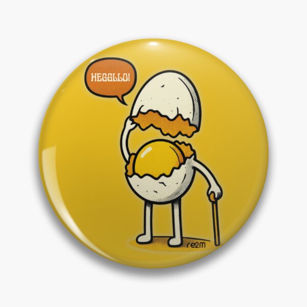 Item preview, Heggllo Funny Egg Pun designed and sold by re2m.