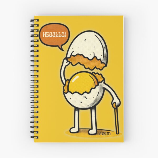 Item preview, Heggllo Funny Egg Pun designed and sold by re2m.