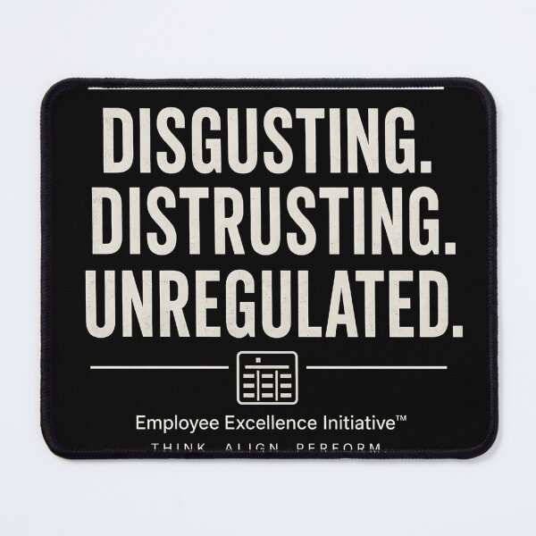 Item preview, Disgusting. Distrusting. Unregulated. designed and sold by CyberPeakZ.