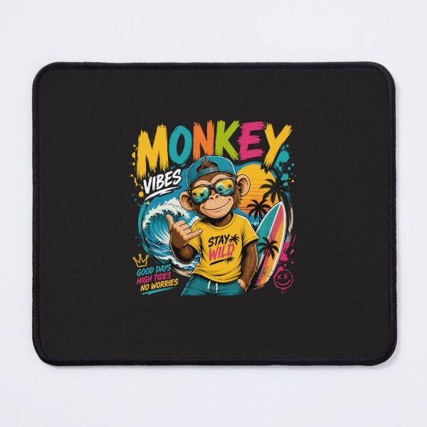 Item preview, Monkey Vibes Tropical Surf designed and sold by AchraffPrint.