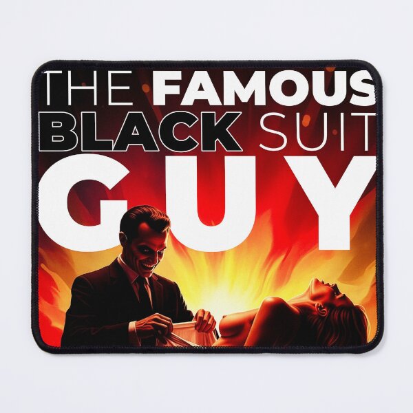 Item preview, Black suit guy designed and sold by VisualsbyMAL.
