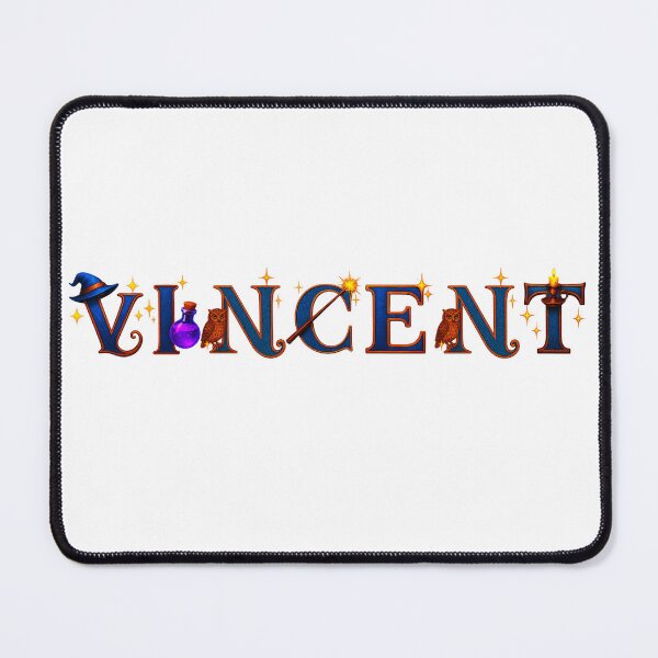 Item preview, SPELLBOUND NAMES COLLECTION – ✨ VINCENT ✨ – STORYBOOK SPELLCASTER DREAMS designed and sold by WheelieGdArt.