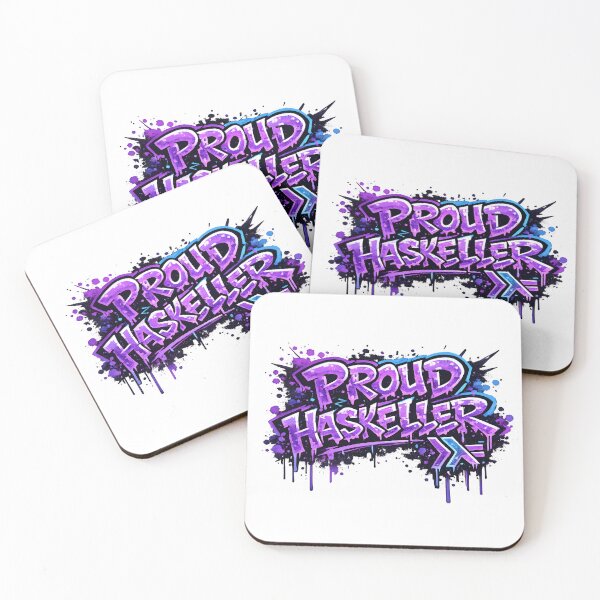 Item preview, Proud Haskeller - Haskell Graffiti Functional Programming Design designed and sold by Nerd Romance Café.