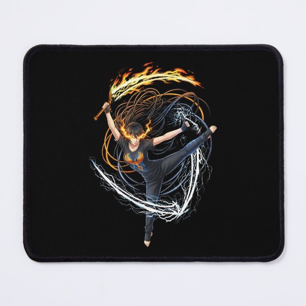 Item preview, Epic Anime Fire Lightning Phoenix Warrior Martial Arts designed and sold by UrbanPrts.