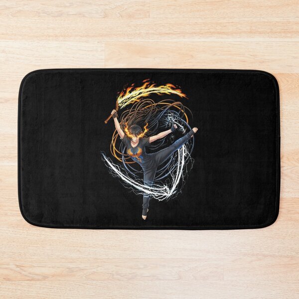 Item preview, Epic Anime Fire Lightning Phoenix Warrior Martial Arts designed and sold by UrbanPrts.
