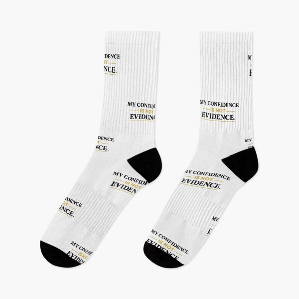 Item preview, My Confidence Is Not Evidence Design designed and sold by My Cool Store.