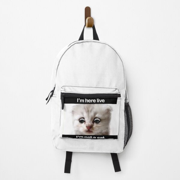 Item preview, I'm here live. I'm not a cat designed and sold by Kitteh Says Boo.