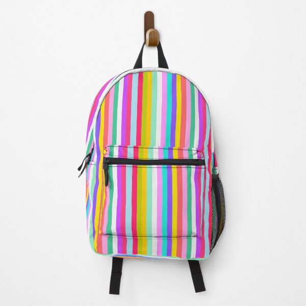 Item preview, Bright Vertical Multicolor Candy stripes designed and sold by DaisyLemon.