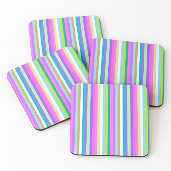 Item preview, Multicolor vertical stripes designed and sold by DaisyLemon.