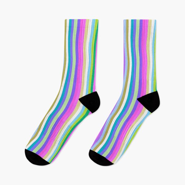 Item preview, Multicolor vertical stripes designed and sold by DaisyLemon.