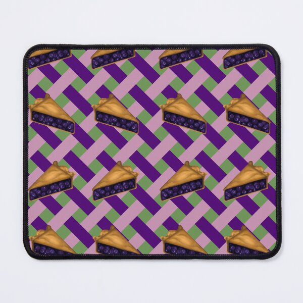 Item preview, Blueberry Pie on Vibrant Lattice Print designed and sold by PCaleDesigns.