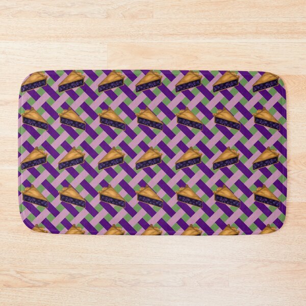 Item preview, Blueberry Pie on Vibrant Lattice Print designed and sold by PCaleDesigns.
