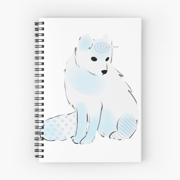 Item preview, - arctic fox - Frosted forest - white - designed and sold by echoztarrr.