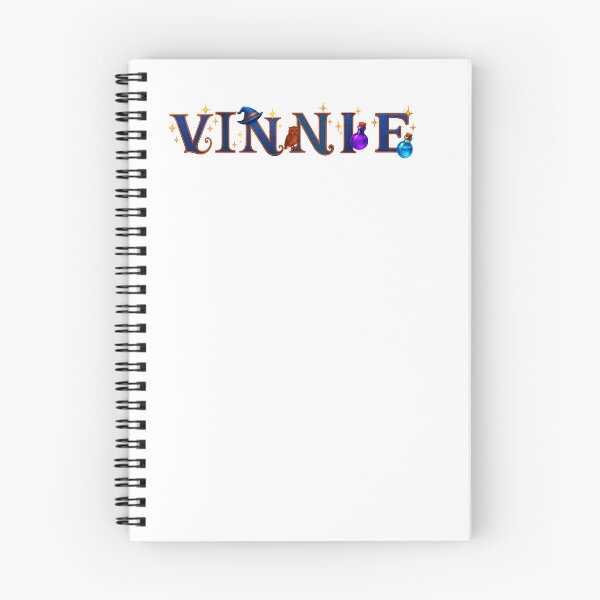 Item preview, COLECCIÓN DE NOMBRES HECHIZADOS – ✨ VINNIE ✨ – SUEÑOS DE HECHICERO DE CUENTO designed and sold by WheelieGdArt.