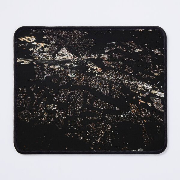 Item preview, Moody City Skyline Night in Natural Setting - High Resolution Image designed and sold by clicksbyAnanya.