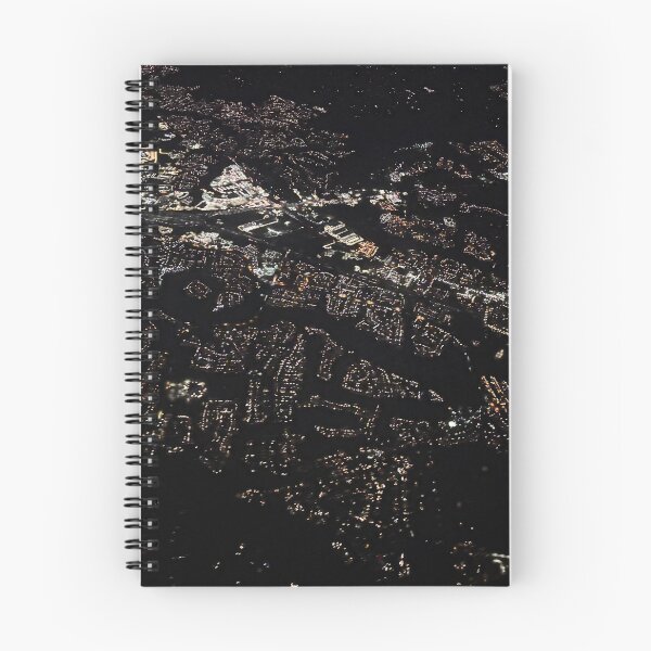 Item preview, Moody City Skyline Night in Natural Setting - High Resolution Image designed and sold by clicksbyAnanya.