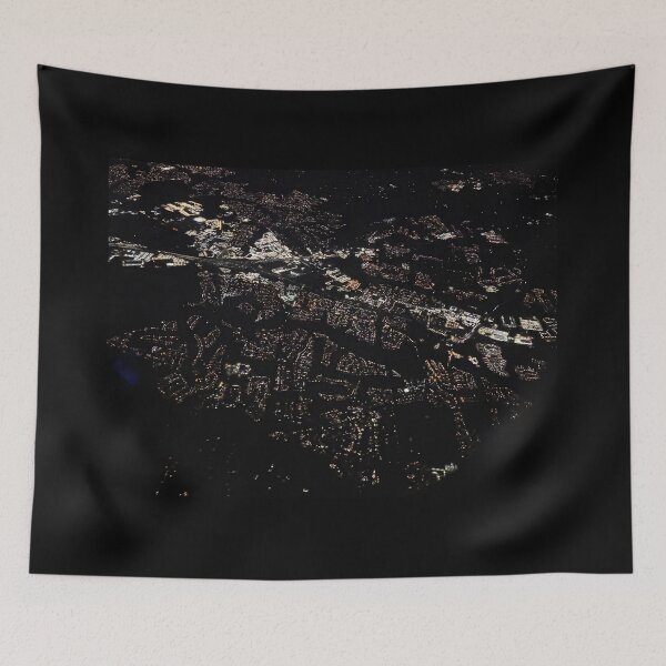 Item preview, Moody City Skyline Night in Natural Setting - High Resolution Image designed and sold by clicksbyAnanya.