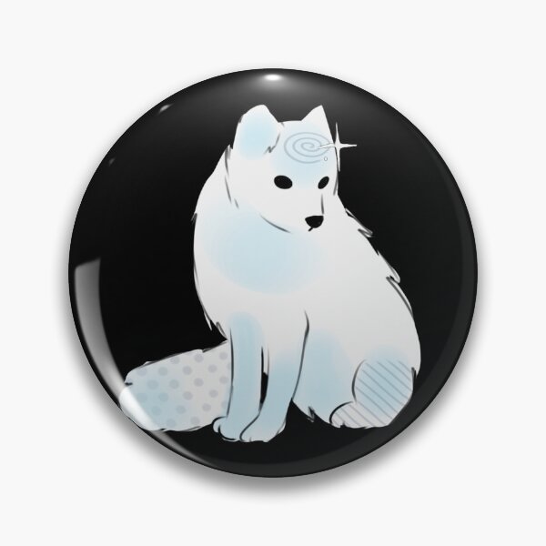 Item preview,  - arctic fox - Frosted forest - black - designed and sold by echoztarrr.