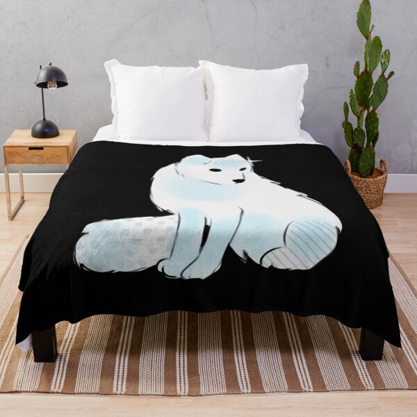 Item preview,  - arctic fox - Frosted forest - black - designed and sold by echoztarrr.