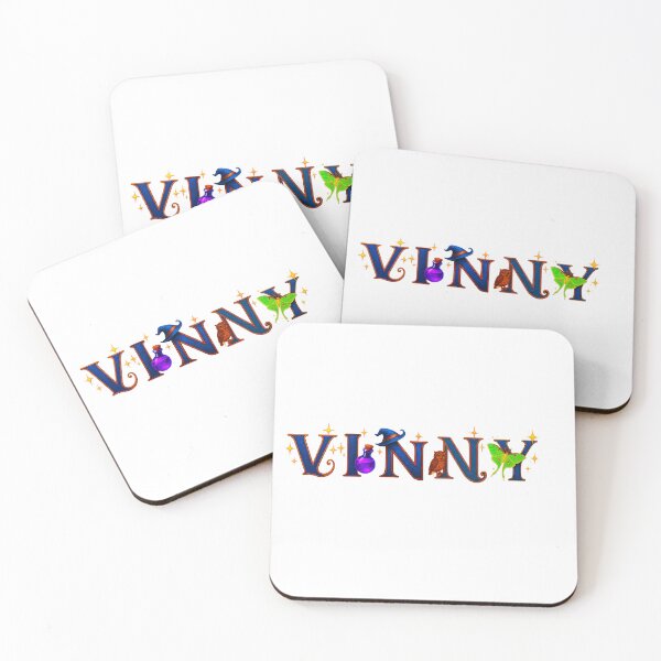 Item preview, SPELLBOUND NAMES COLLECTION  – ✨ VINNY ✨ – STORYBOOK SPELLCASTER DREAMS designed and sold by WheelieGdArt.