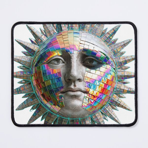 Item preview, Iridescent Disco Ball Sun Aesthetic designed and sold by CircaSassy.