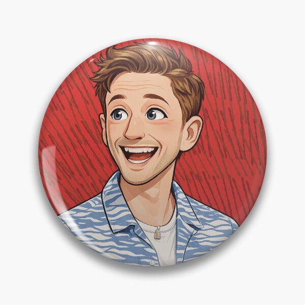 Item preview, John Robins cartoon designed and sold by HeffDesigns.