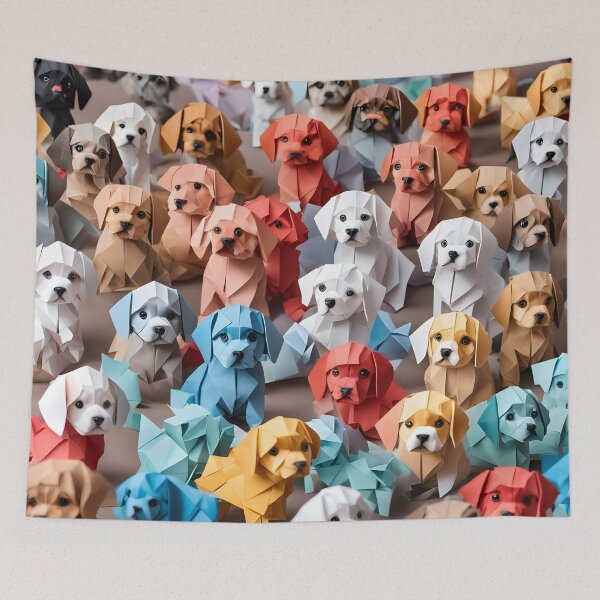 Item preview, Origami Art - Happy Little Cockerpoo Pack designed and sold by ArtfulFolds.