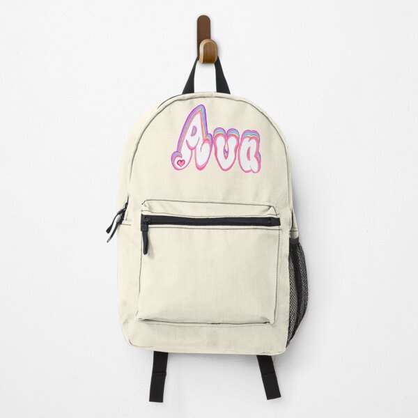 Item preview, Ava Name Pastel Cute Layered Retro Bubble Letters designed and sold by Artonmytee.