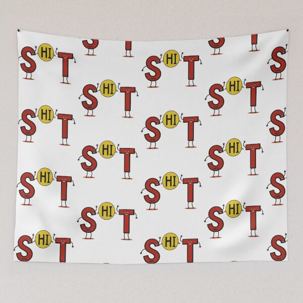 Item preview, Funny Friendly Typo Pun / S HI T Hidden Word Comic designed and sold by re2m.
