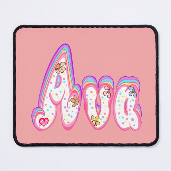 Item preview, Ava Name Pastel Sprinkles Cute Custom Bubble Letters designed and sold by Artonmytee.