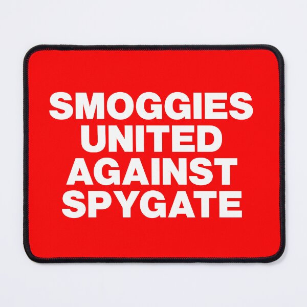 Item preview, Smoggies United Against Spygate White Text designed and sold by Logo-A-GoGo.