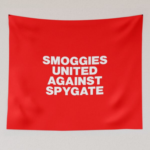Item preview, Smoggies United Against Spygate White Text designed and sold by Logo-A-GoGo.
