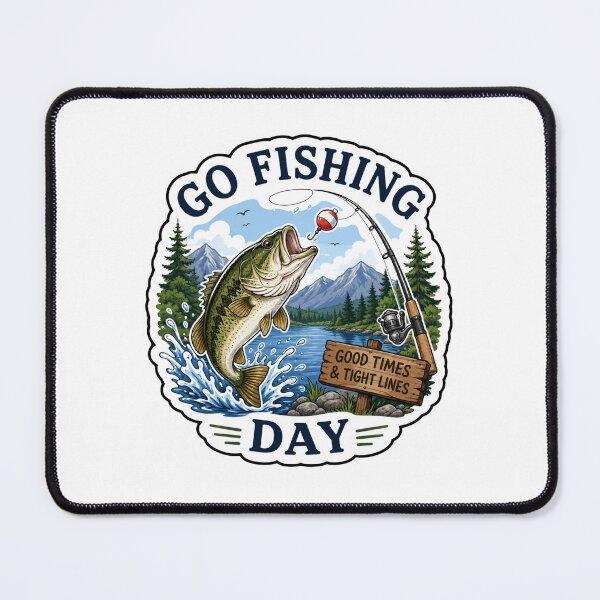 Item preview, Go Fishing Day designed and sold by LewpyG.