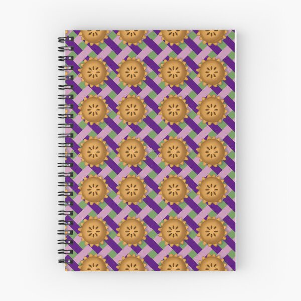Item preview, Multi-Pies! Repeating Pie Pattern - Bright Purples designed and sold by PCaleDesigns.