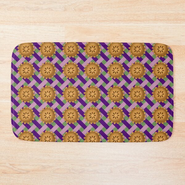 Item preview, Multi-Pies! Repeating Pie Pattern - Bright Purples designed and sold by PCaleDesigns.