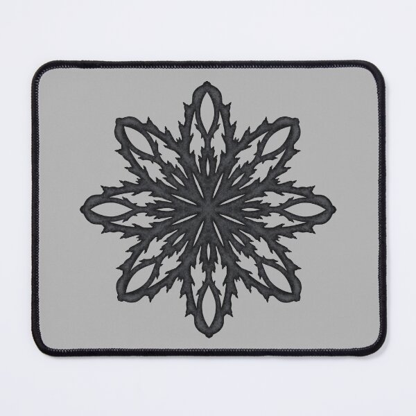 Item preview, Black snowflake "Inspiration" designed and sold by Cherevan.