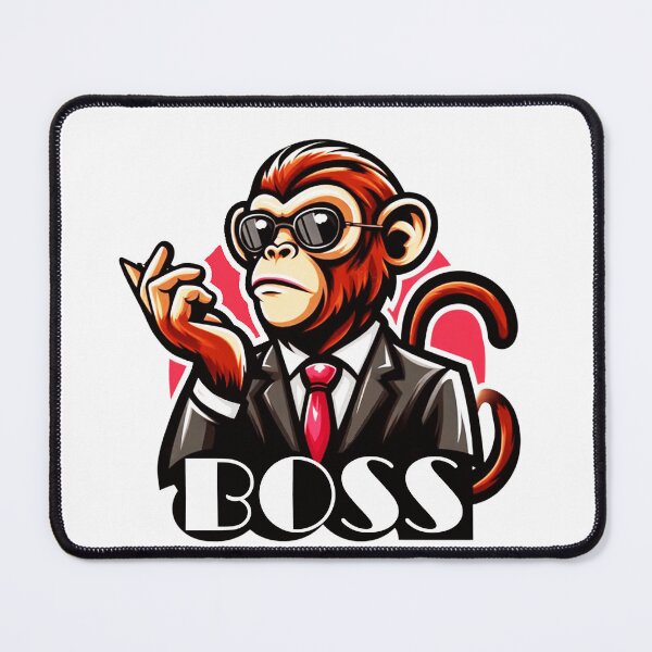 Item preview, Boss Monkey in Suit designed and sold by Gdmark.