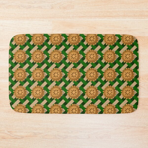 Item preview, Multi-Pies! Repeating Pie Pattern - Green designed and sold by PCaleDesigns.