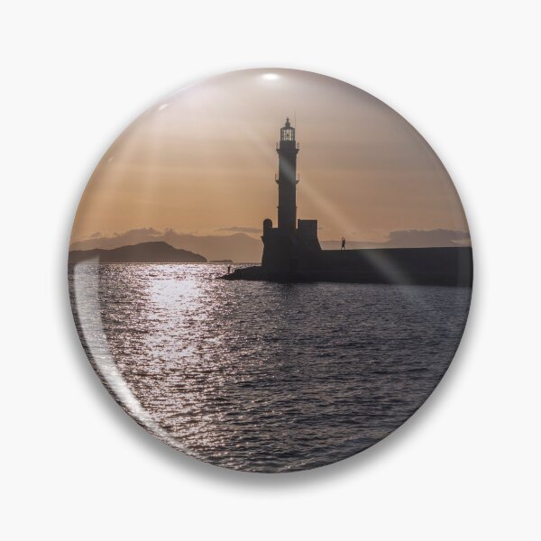 Item preview, Sunburst over Venetian Harbour, Chania, Crete designed and sold by Kasia Design.