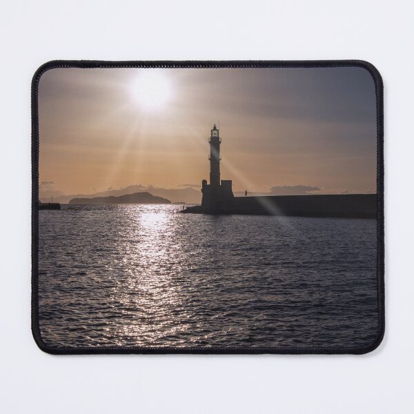 Item preview, Sunburst over Venetian Harbour, Chania, Crete designed and sold by Kasia Design.