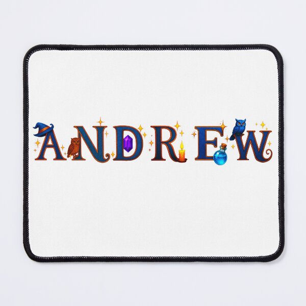Item preview, SPELLBOUND NAMES COLLECTION – ✨ ANDREW ✨ – STORYBOOK SPELLCASTER DREAMS designed and sold by WheelieGdArt.