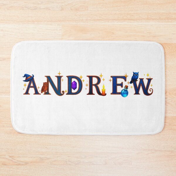 Item preview, SPELLBOUND NAMES COLLECTION  – ✨ ANDREW ✨ – STORYBOOK SPELLCASTER DREAMS designed and sold by WheelieGdArt.