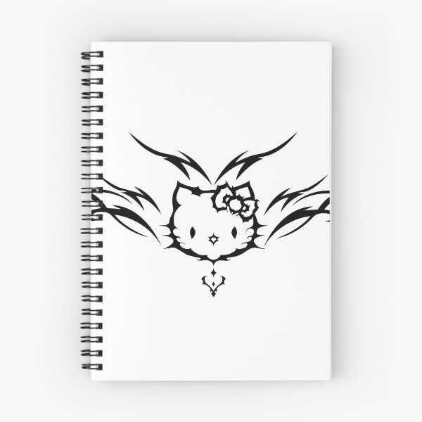Item preview, Hello kitty, ornamental cybertribal character. Hello kitten. designed and sold by Tribalgothss.